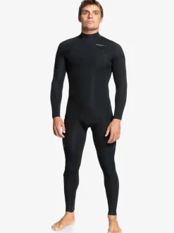 Quiksilver 3/2 Everyday Sessions Back Zip Wetsuit Black Sale