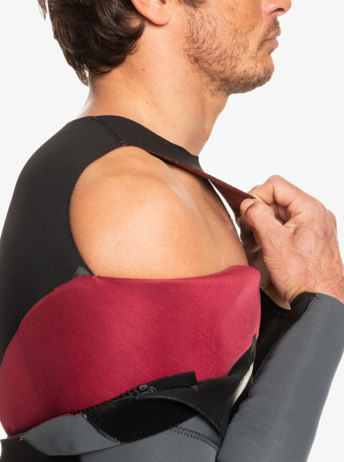 Quiksilver 3/2 Everyday Sessions Back-Zip Wetsuit Black/Gun Metal Cheap