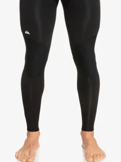 Quiksilver 3/2 Everyday Sessions Back-Zip Wetsuit Black/Gun Metal Cheap