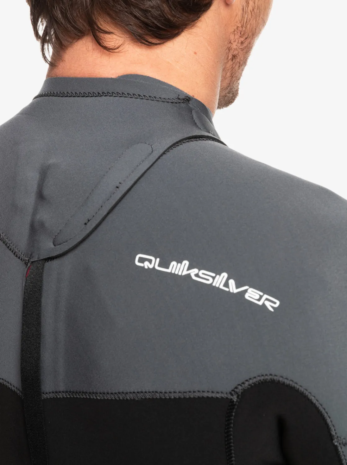 Quiksilver 3/2 Everyday Sessions Back-Zip Wetsuit Black/Gun Metal Cheap