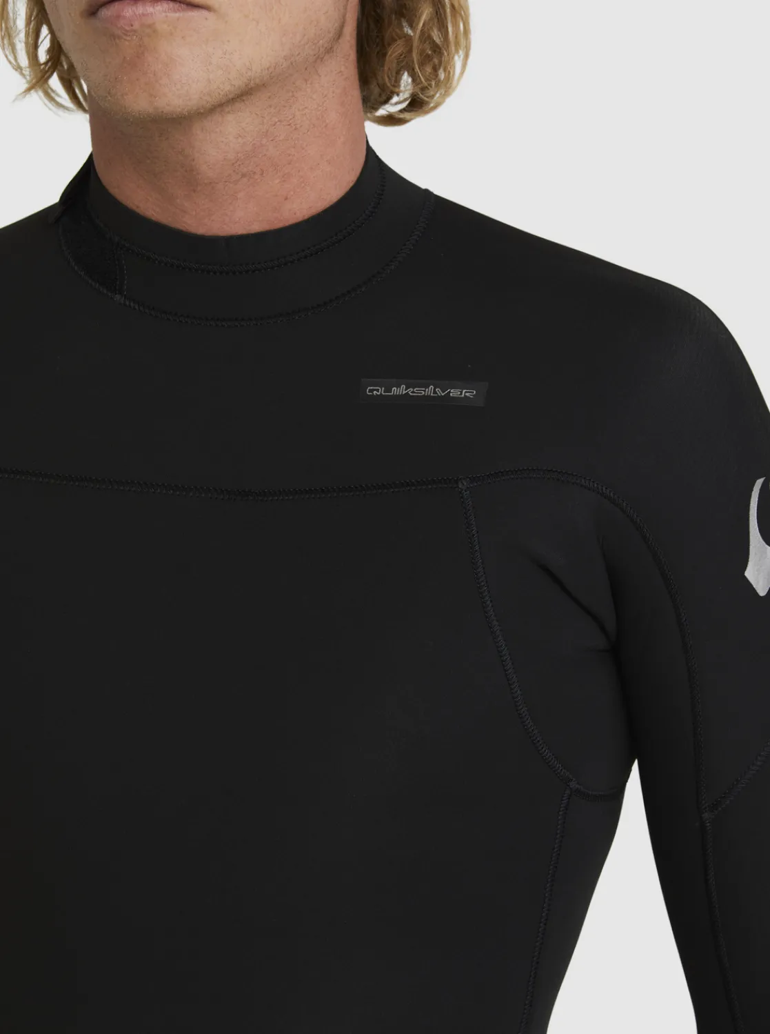 Quiksilver 3/2 Everyday Sessions Back-Zip Wetsuit Black Hot