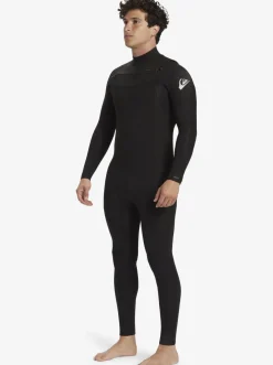 Quiksilver 4/3 Everyday Sessions Chest-Zip Wetsuit Black Sale