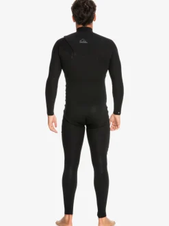 Quiksilver 4/3 Highline Chest Zip Wetsuit Black Cheap