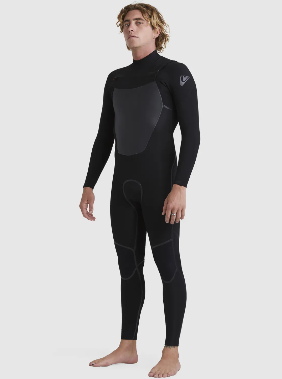 Quiksilver 3/2 Marathon Sessions Chest-Zip Wetsuit Black Sale