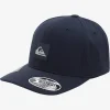 Quiksilver Adapted Flexfit Hat Insignia Blue Clearance