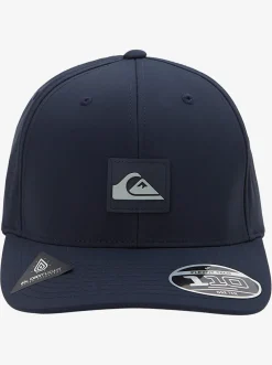 Quiksilver Adapted Flexfit Hat Insignia Blue Clearance