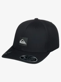 Quiksilver Adapted Flexfit Hat Black Cheap