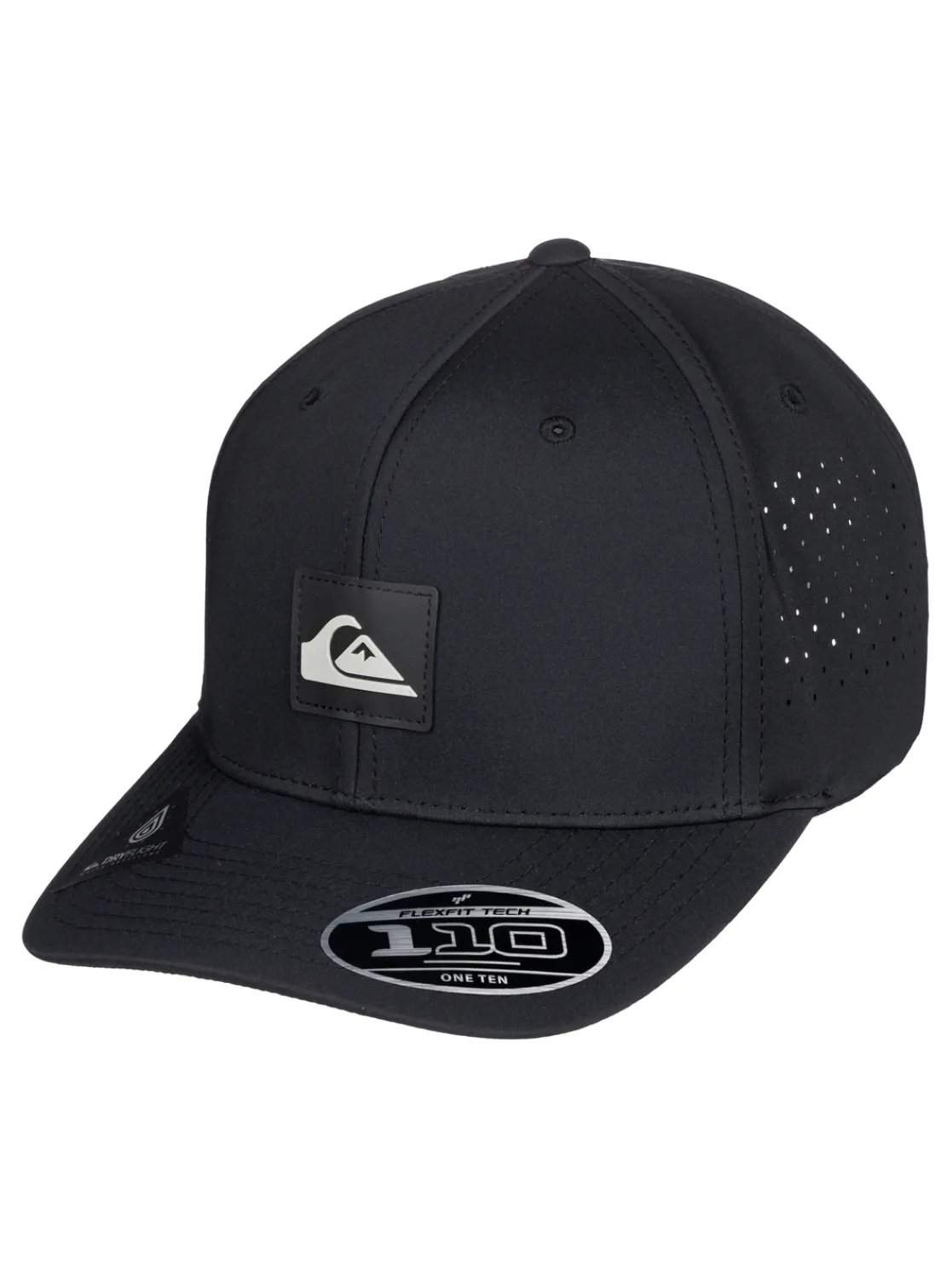 Quiksilver Adapted Flexfit Hat Black Cheap