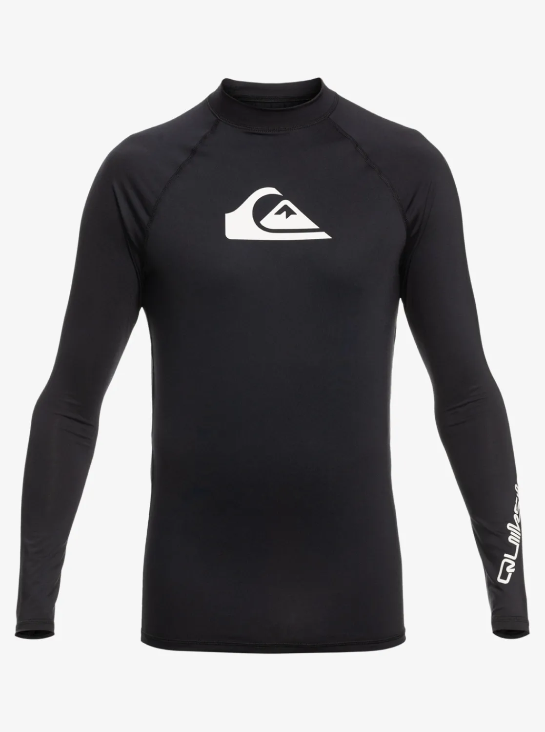 Quiksilver All Time Long Sleeve Upf 50 Rashguard Black Best Sale