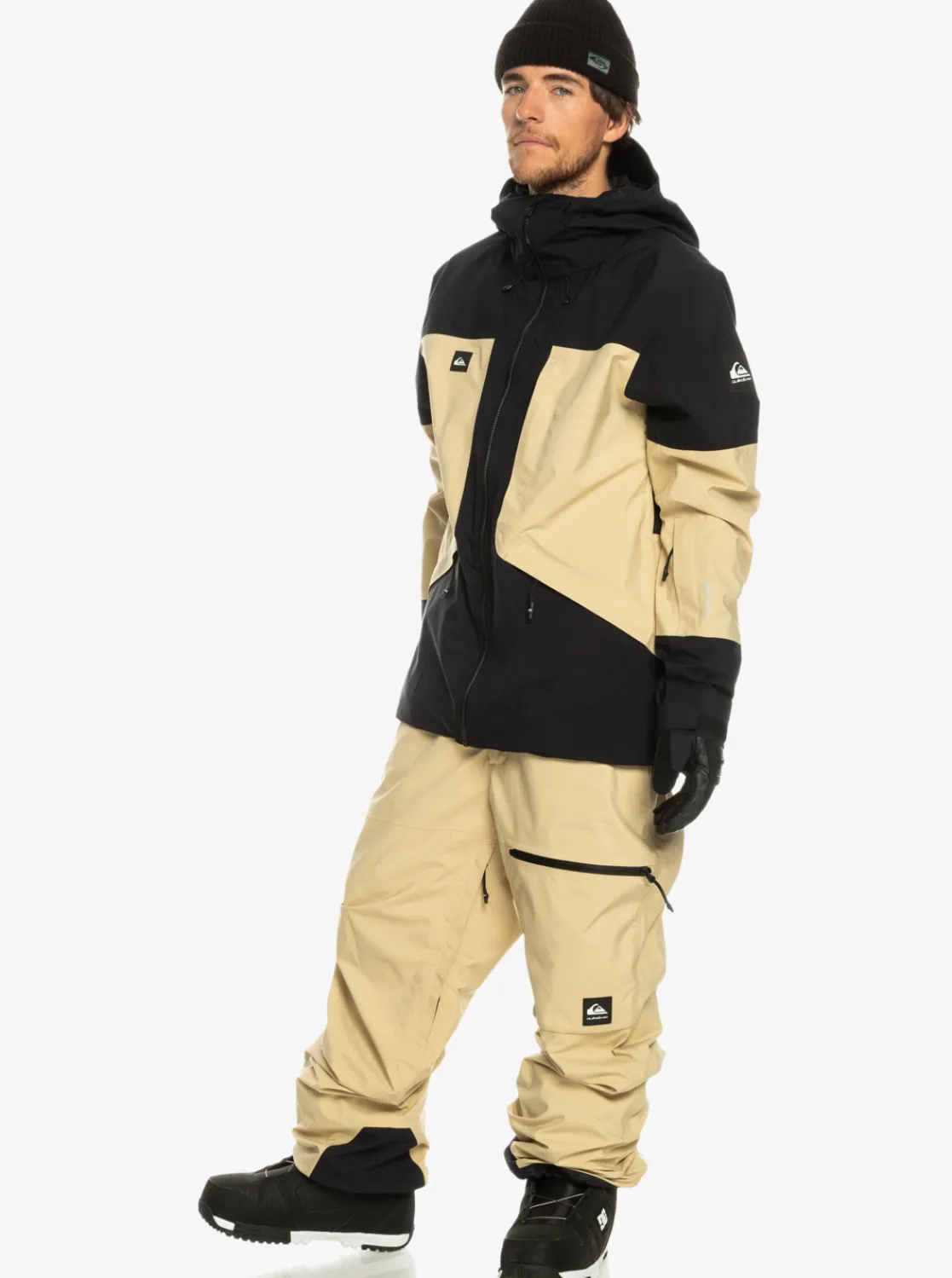 Quiksilver Altostratus Street Shell 2L Gore-Tex® Snow Bib Pants Pale Khaki Best Sale