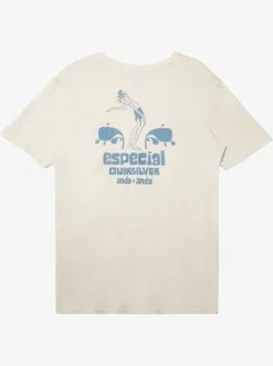 Quiksilver Andy Y Andy T-Shirt Snow White Hot