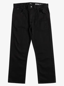 Quiksilver Aqua Cult Ankle Jeans Washed Black Hot