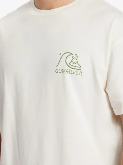 Quiksilver Bag Of Sun Mnd T-Shirt Gardenia Hot