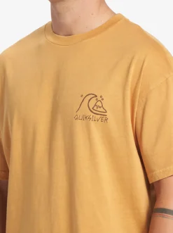 Quiksilver Bag Of Sun Mnd T-Shirt Mustard Store