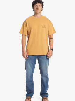 Quiksilver Bag Of Sun Mnd T-Shirt Mustard Store