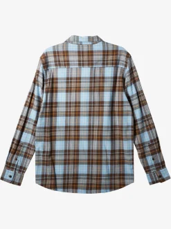 Quiksilver Banchor Long Sleeve Shirt Major Brown Banchor Hot