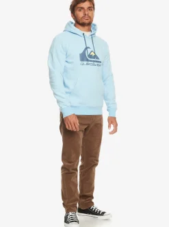 Quiksilver Big Logo Pullover Hoodie Clear Sky Best Sale