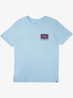 Quiksilver Black Flash T-Shirt Clear Sky Shop