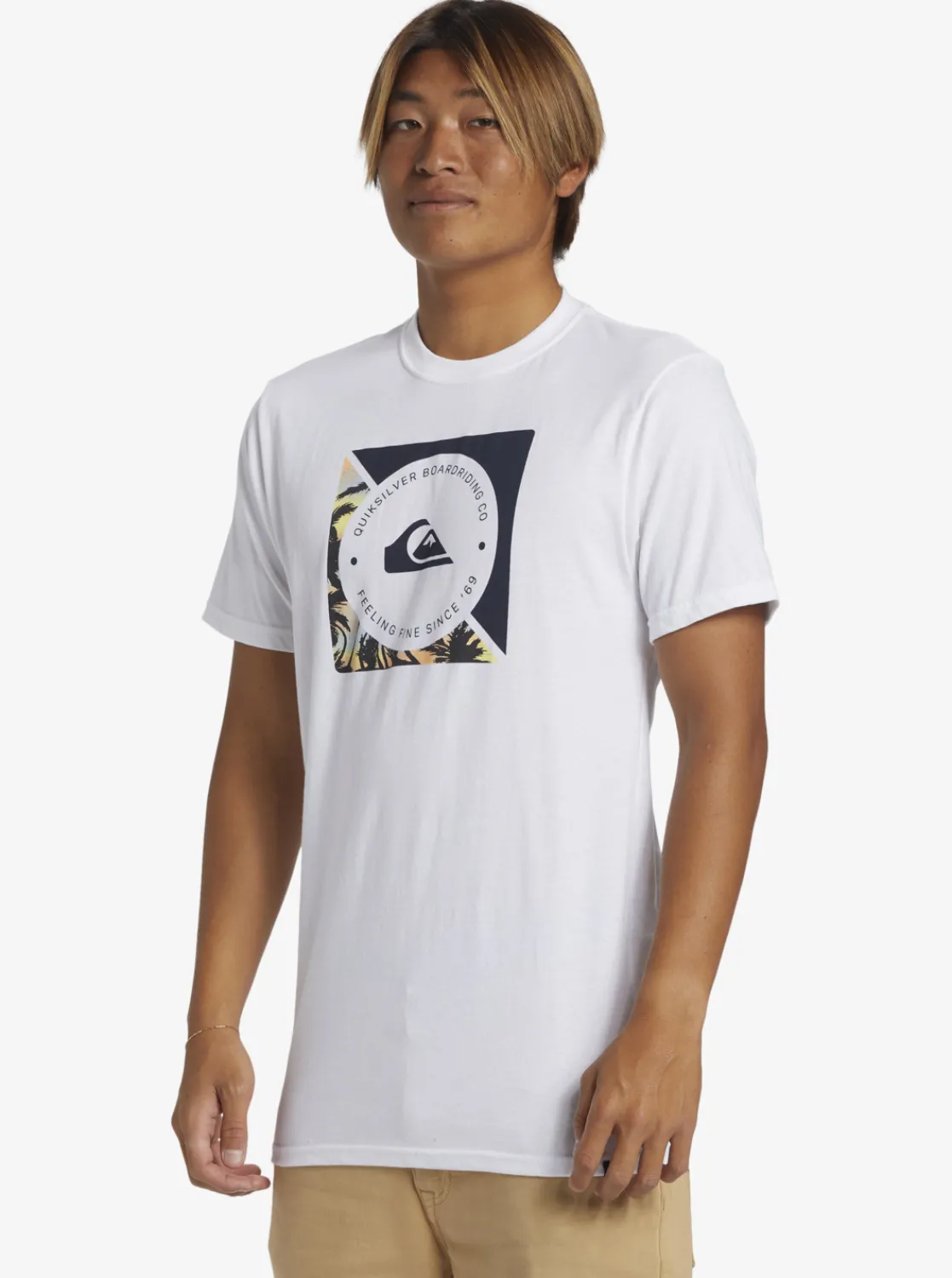 Quiksilver Boardshort Linked T-Shirt White Online