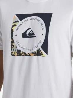 Quiksilver Boardshort Linked T-Shirt White Online