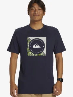 Quiksilver Boardshort Linked T-Shirt Navy Blazer Clearance