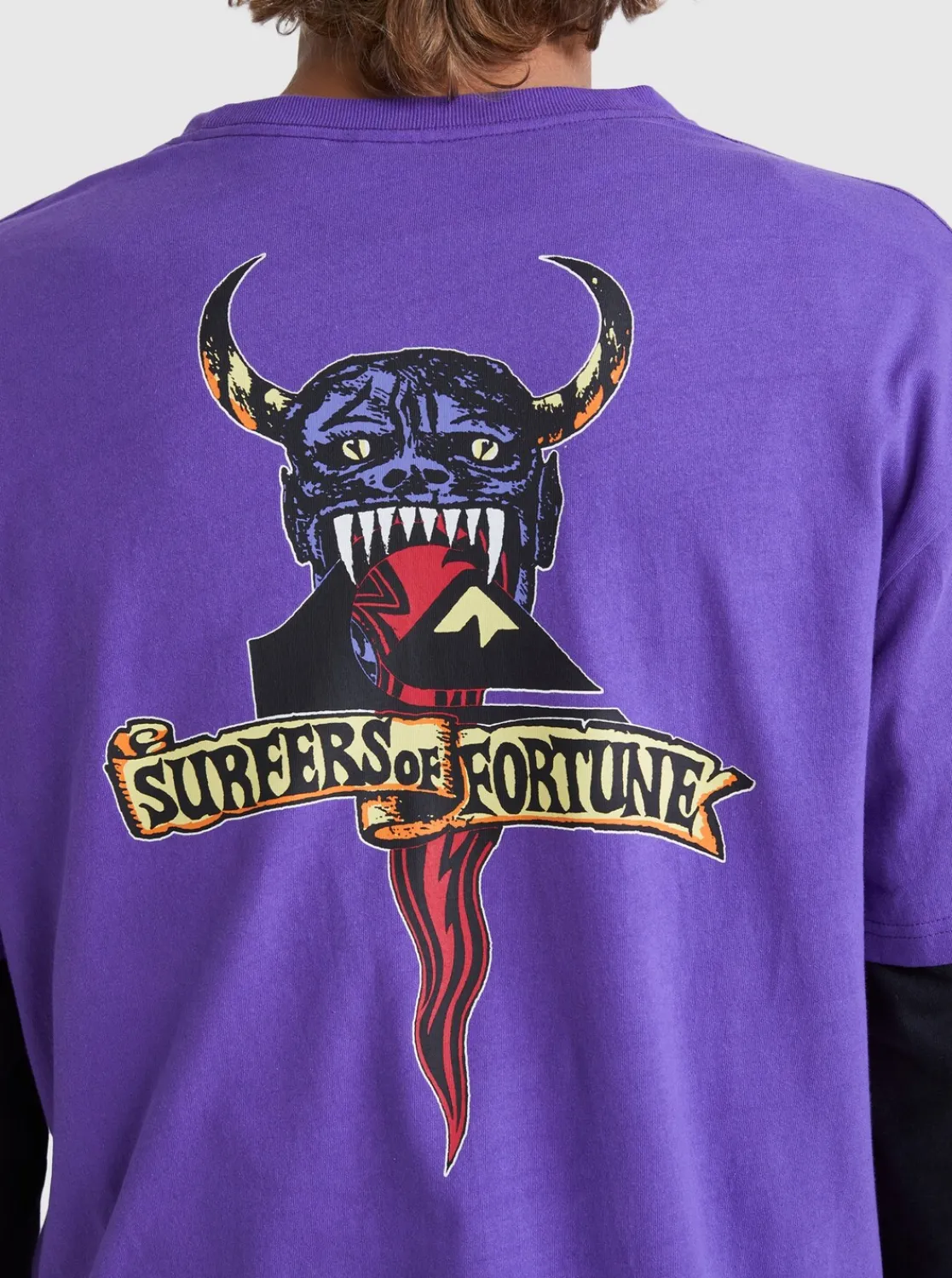 Quiksilver Boogieman T-Shirt Passion Flower Cheap