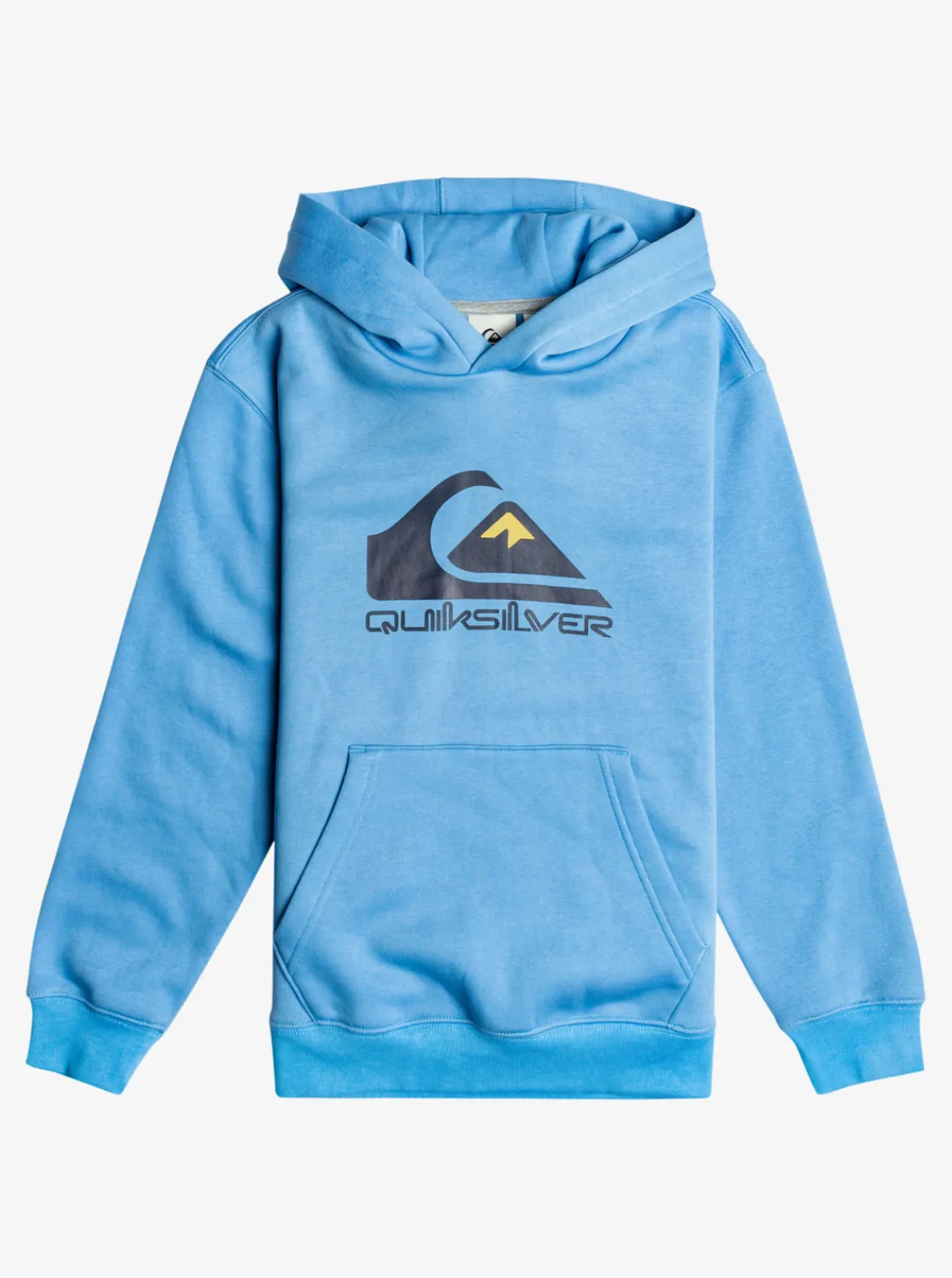 Quiksilver Boy'S 8-16 Big Logo Fleece Top Azure Blue Flash Sale