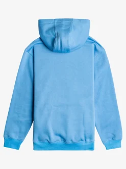 Quiksilver Boy'S 8-16 Big Logo Fleece Top Azure Blue Flash Sale