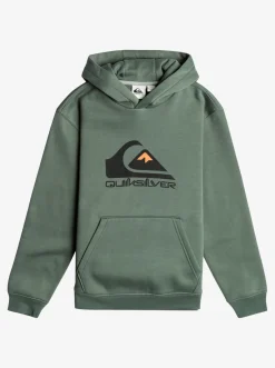 Quiksilver Boy'S 8-16 Big Logo Fleece Top Laurel Wreath Flash Sale