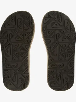 Quiksilver Boy'S 8-16 Carver Nubuck Sandals Demitasse - Solid Shop