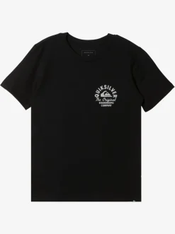 Quiksilver Boy'S 8-16 Circled Script T-Shirt Black Online