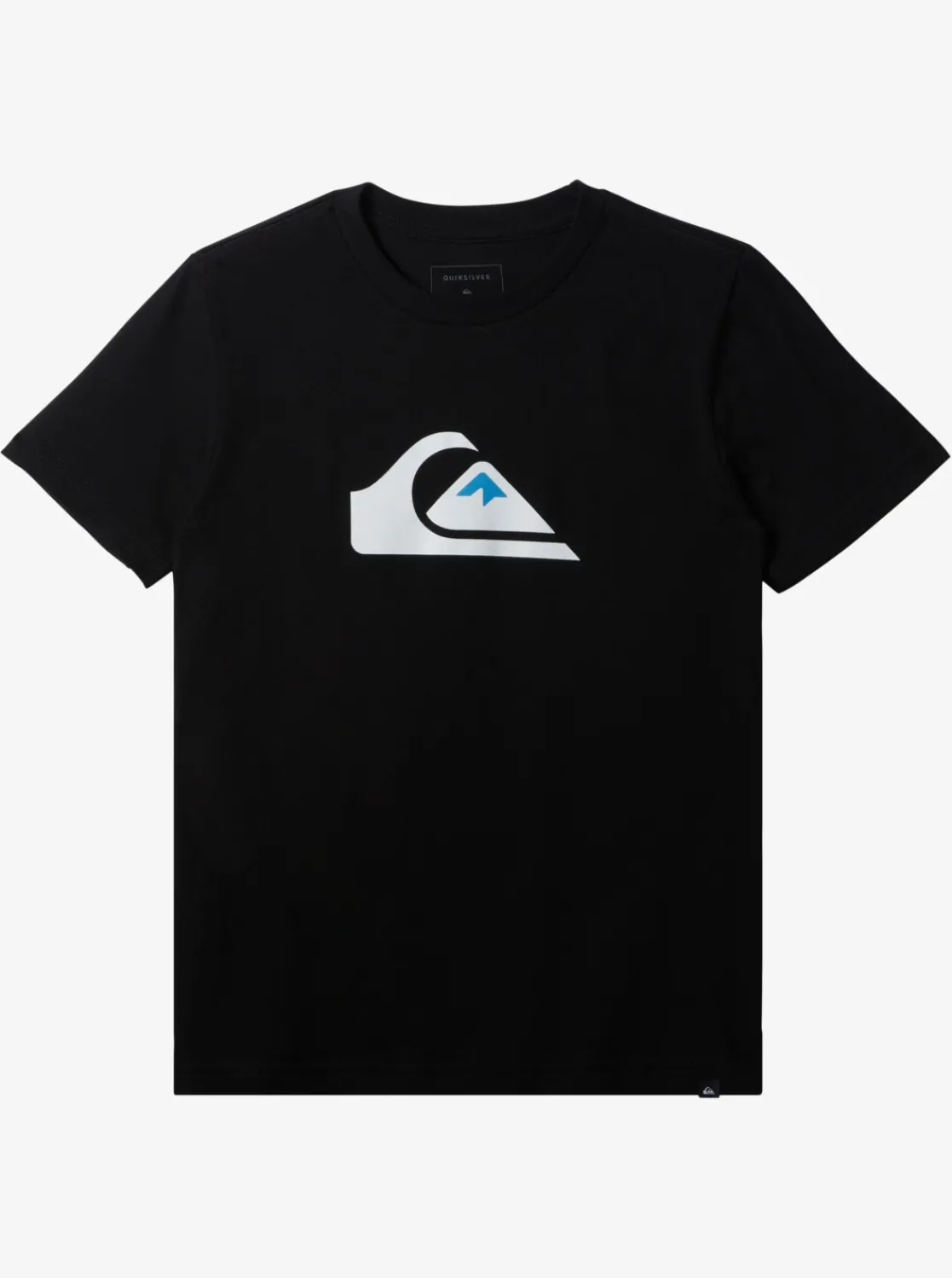 Quiksilver Boy'S 8-16 Comp Logo T-Shirt Black Fashion