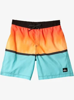 Quiksilver Boy'S 8-16 Everyday Mix Vl 15Nb Elastic Waist Shorts Orange Pop Sale