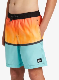 Quiksilver Boy'S 8-16 Everyday Mix Vl 15Nb Elastic Waist Shorts Orange Pop Sale