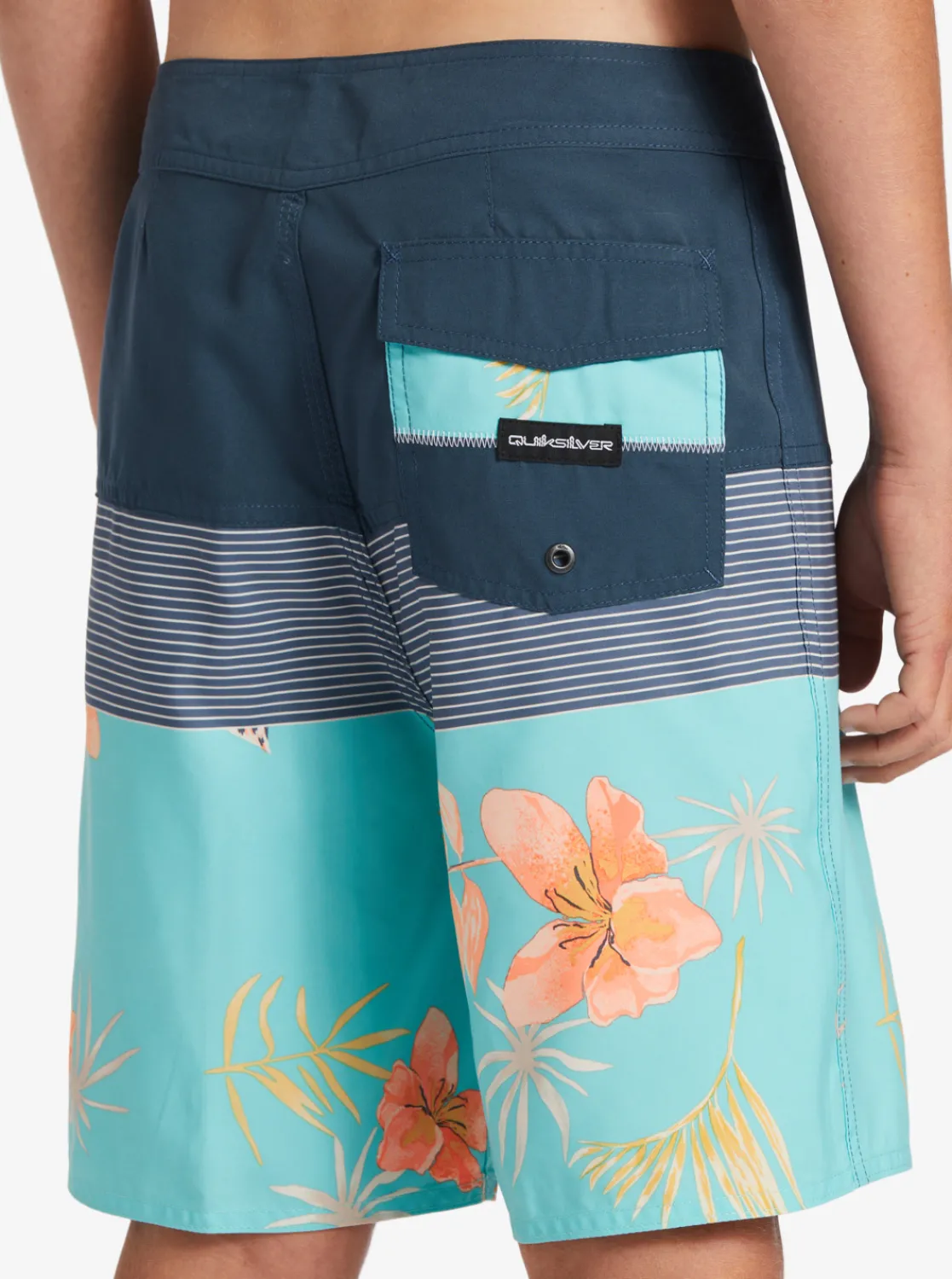 Quiksilver Boy'S 8-16 Everyday Panel 17" Boardshorts Midnight Navy Cheap