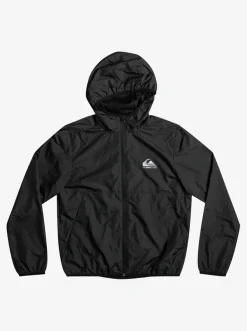 Quiksilver Boy'S 8-16 Everyday Water Repellent Windbreaker Black Best Sale
