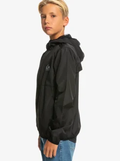 Quiksilver Boy'S 8-16 Everyday Water Repellent Windbreaker Black Best Sale