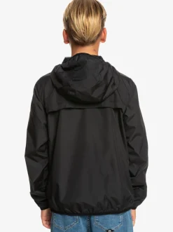 Quiksilver Boy'S 8-16 Everyday Water Repellent Windbreaker Black Best Sale