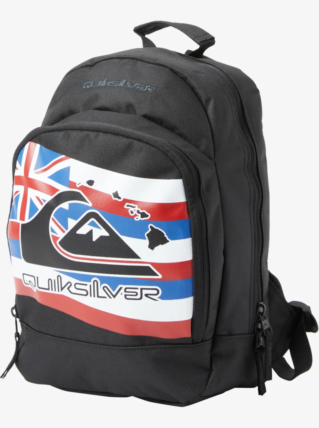 Quiksilver Boy'S 8-16 Hi Flagpole Chompine 12L Small Backpack Black New