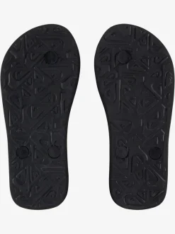 Quiksilver Boy'S 8-16 Molokai Core Flip-Flops Black 1 Hot