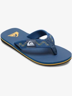 Quiksilver Boy'S 8-16 Molokai Stitchy Sandals Blue 1 Shop