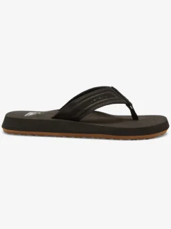 Quiksilver Boy'S 8-16 Monkey Wrench Core Sandals Black 1 Clearance
