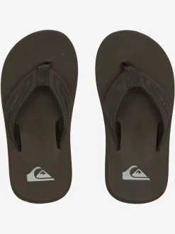 Quiksilver Boy'S 8-16 Monkey Wrench Core Sandals Black 1 Clearance