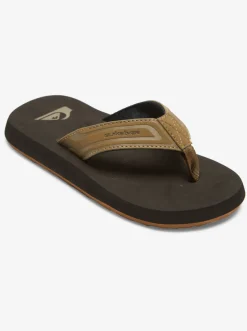 Quiksilver Boy'S 8-16 Monkey Wrench Core Sandals Tan 1 Online