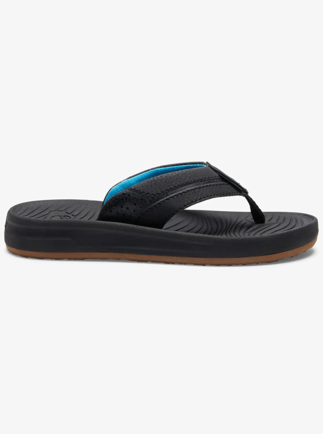 Quiksilver Boy'S 8-16 Oasis Sandals Black/Black/Brown Clearance