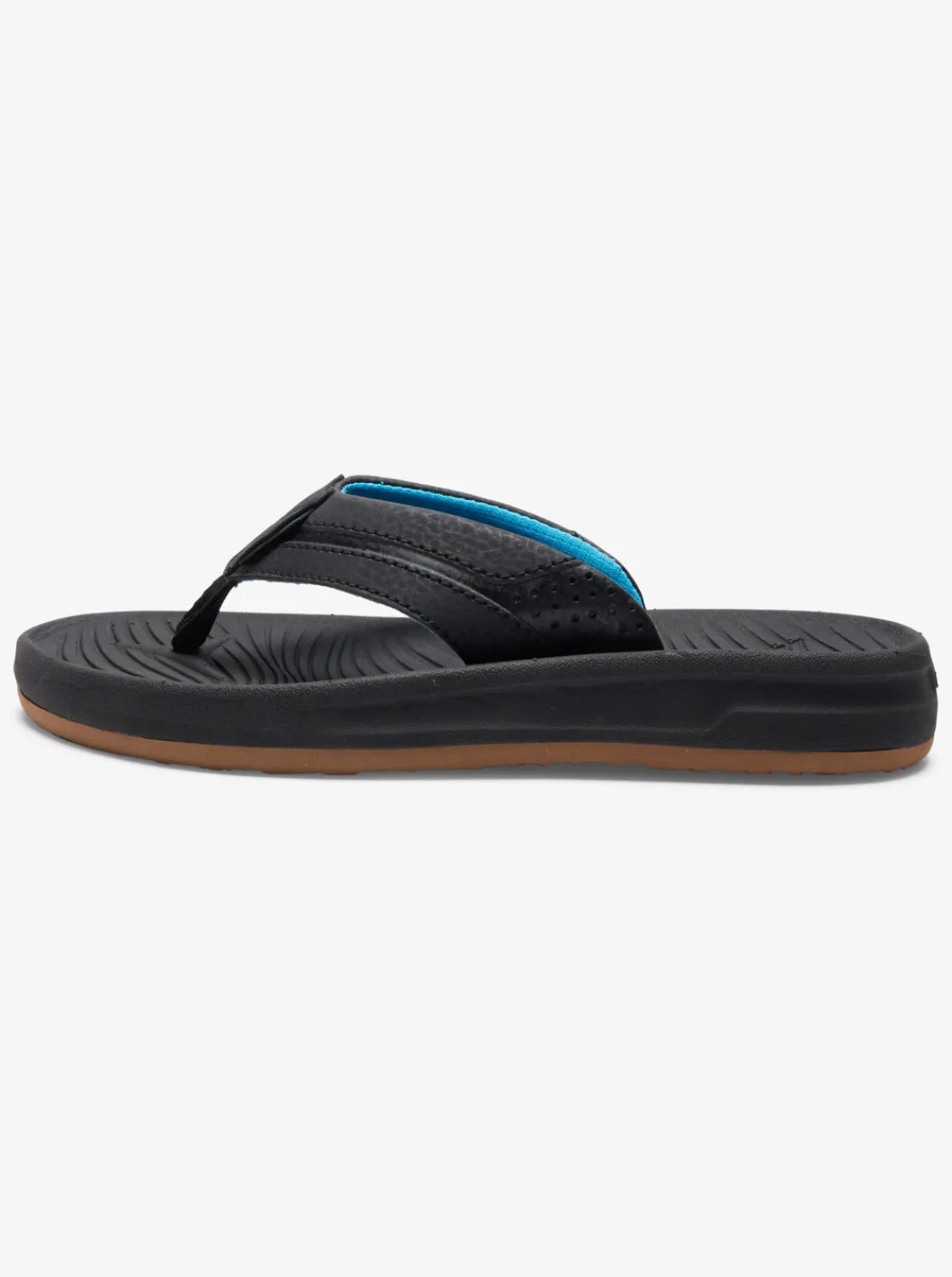 Quiksilver Boy'S 8-16 Oasis Sandals Black/Black/Brown Clearance
