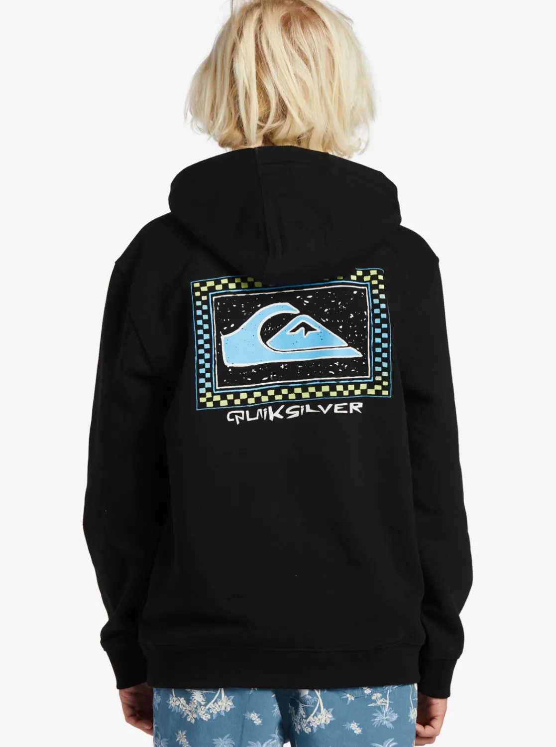 Quiksilver Boy'S 8-16 Perfect Peaking Stingrayhoody Pullover Sweatshirt Black Clearance