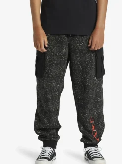 Quiksilver Boy'S 8-16 Radical Cargo Joggers Black Radical Times 233 Clearance