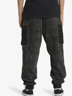 Quiksilver Boy'S 8-16 Radical Cargo Joggers Black Radical Times 233 Clearance
