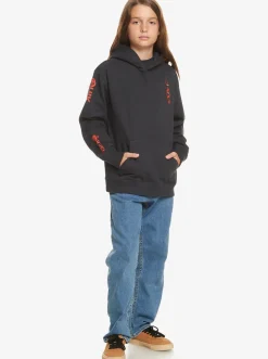 Quiksilver Boy'S 8-16 Radical Times Hoodie Black Sale